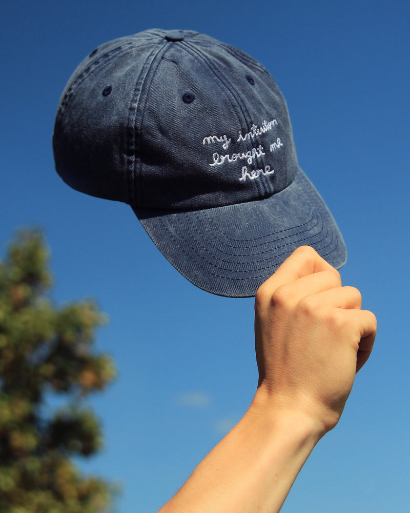 my intution brought me here cap