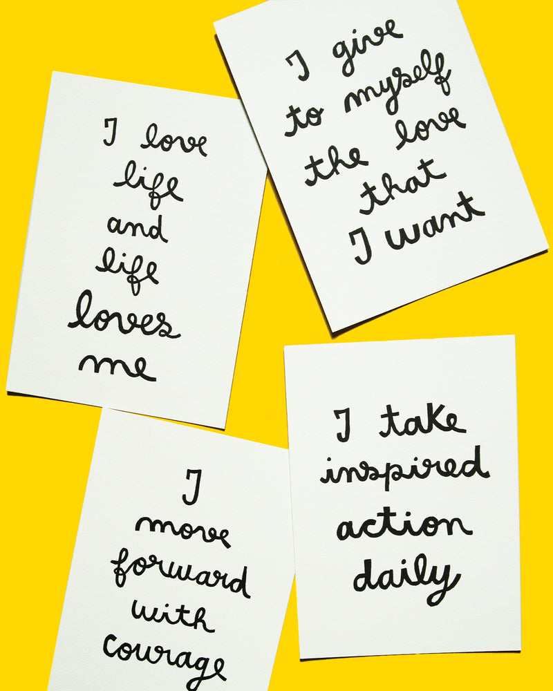 affirmation cards